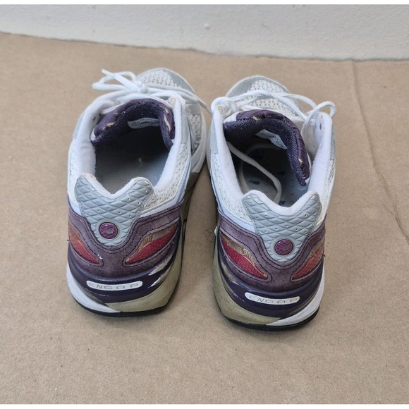 New Balance 1540 Made in USA Women's 10 Running Shoes - White & Purple - Picture 12 of 13